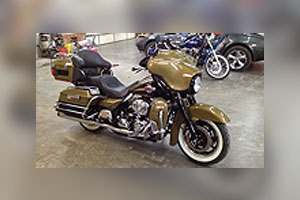 Gold Motorcycle - Custom Motorcycles